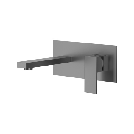 Встраиваемый смеситель для раковины D&K Bayern.Liszt DA1514406, серый графит