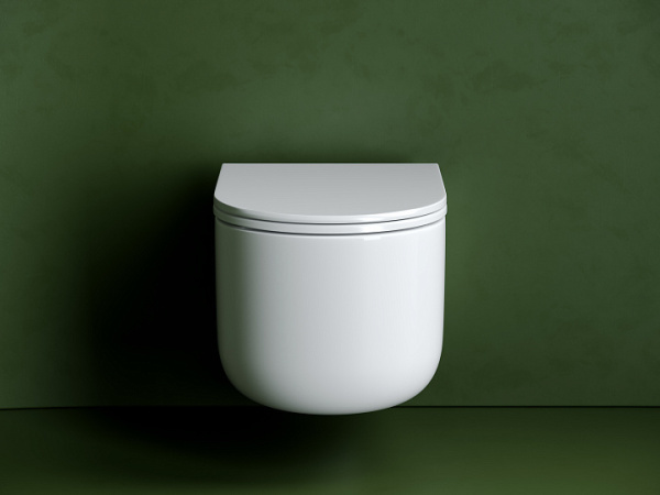 Подвесной унитаз Ulma безободковый, смыв торнадо CERAMICANOVA CN4006T