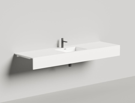 Раковина столешница Salini ONDA PLUS, белый, 1402203MN