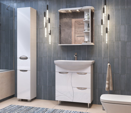 Зеркало со шкафом VIGO Callao zsh.CAL.70.El, 70.6 см