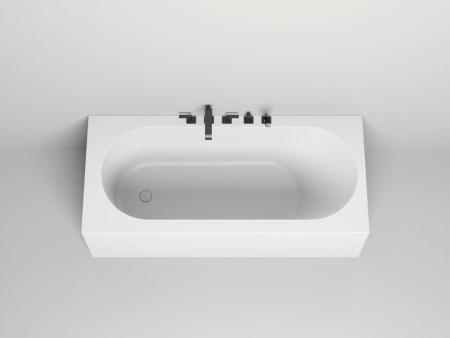 Ванна пристенная Salini FABIA 170x75 покраска по RAL полностью, S-Sense, глянцевый 102611GF