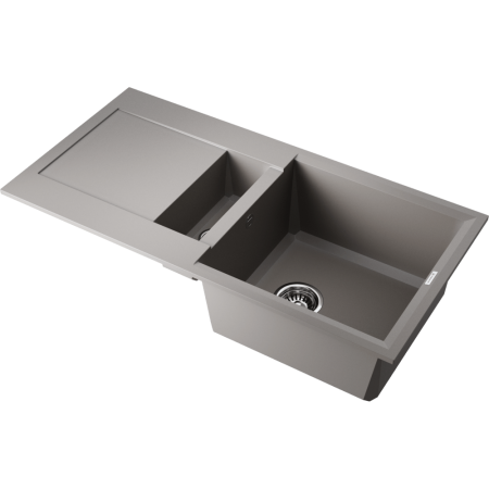 Кухонная мойка Omoikiri Sakaime 86-2-GR Tetogranit/leningrad grey 4993560