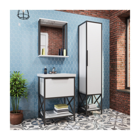 Тумба под раковину MIXLINE БРУКЛИН-60 Белый под ум. Fest 60 (548232)