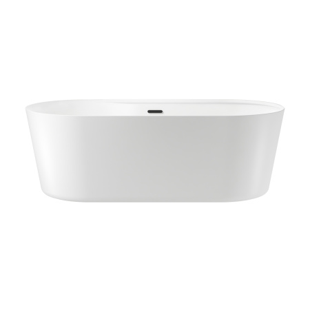 Акриловая ванна в наборе 4 в 1: отдельностоящая ванна, ножки, экран, слив-перелив Wellsee Vanille Joie 236501003