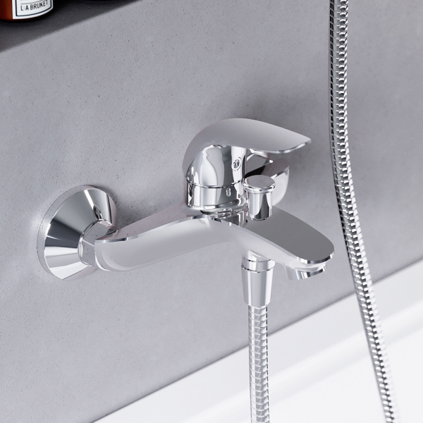 311000001_xxx Eclipse, Смеситель для ванны и душа AM.PM, хром