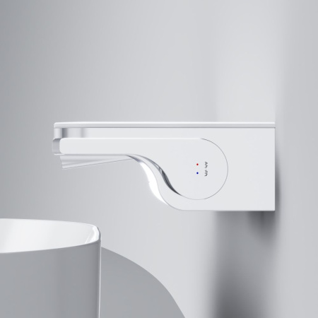 F8F72700 Func Встраиваемый смеситель на раковину АМ.РМ с полкой и каскадным изливом, хром