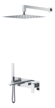 Душевая система Boheme Qubic Chrome, 474-CR