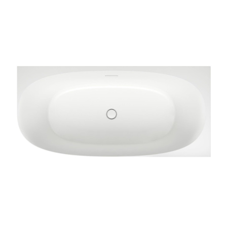 Акриловая ванна в наборе 4 в 1: пристенная ванна (правый разворот), каркас, экран, слив-перелив Wellsee Belle Spa 2.0 235803002