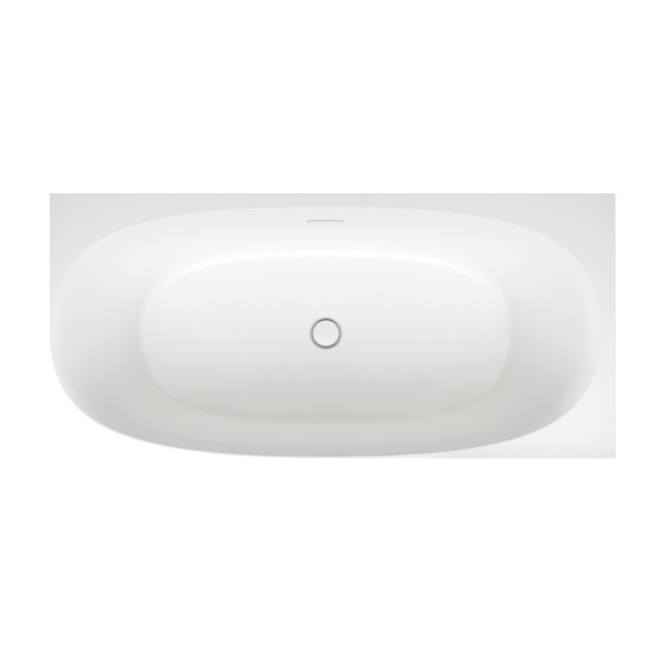 Акриловая ванна в наборе 4 в 1: пристенная ванна (правый разворот), каркас, экран, слив-перелив Wellsee Belle Spa 2.0 235803002