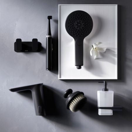 F50A02322 Inspire V2.0 Смеситель для умывальника AM.PM сенсорный, черный.