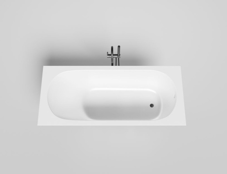 Ванна встраиваемая Salini ORNELLA 170x75, S-Sense, глянцевый белый 102311G