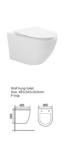 Унитаз Taliente Amato Vortex AM45005 подвесной