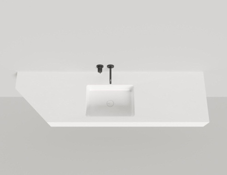 Раковина столешница Salini ONDA PLUS, белый, 1402203MN