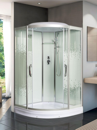 Душевая кабина МОНОМАХ МОНОМАХ 120/120/15 С МЗ 1200х1200х2200мм