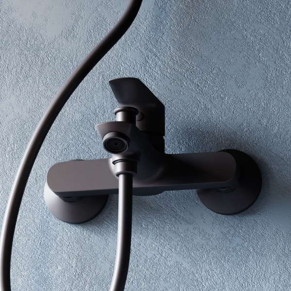 D4011022 Prime new Смеситель для ванны и душа AM.PM, черный