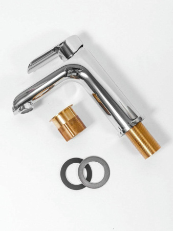 Cмеситель для раковины Hansberge H1033 Хром