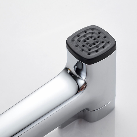 Комплект инсталляции Berges Аtom Line 410 с хромированной кнопкой, унитаз Lavinia Boho One Rimless 3302004R с крышкой, смеситель с гигиеническим душем Rose R1505F-2 и держатель для туалетной бумаги Rose RG1705, хром