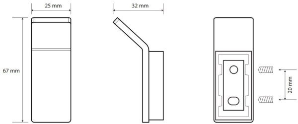 Планка с крючками Bemeta SOLO 139106022