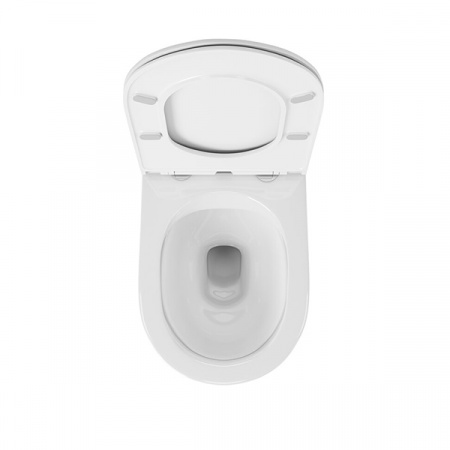 Унитаз подвесной OWL Tid Cirkel-H OWLT190701 с сиденьем DP микролифт