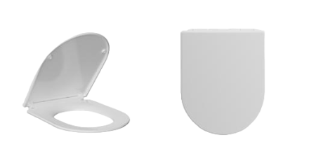 Сидение BERNINA, BERNINA F дюропласт с микролифтом и креплениями Cerutti SPA CT7586