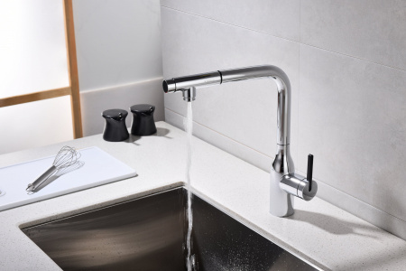 Смеситель для кухни Paulmark VIPER Vi213105-CR, хром