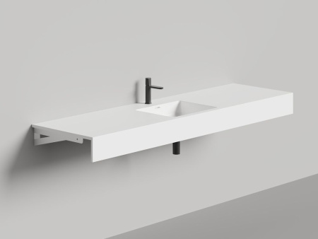 Кронштейн усиленный левый 450 мм комплект Salini цвет по RAL 1903305MF