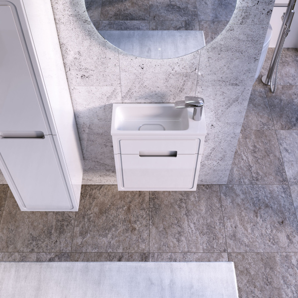 Тумба под раковину Taliente Olejo TA-MBO-50PR-blanco 50 см подвесная