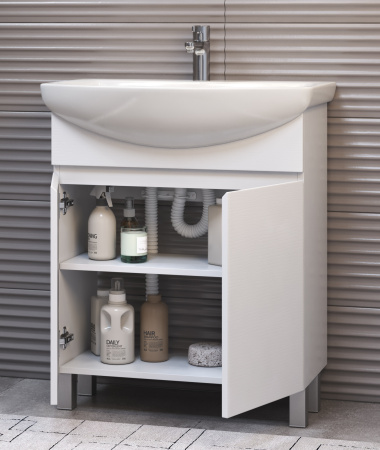 Тумба под раковину напольная VIGO Wing tn.WIN.BAL.70.2D белый, 70 см