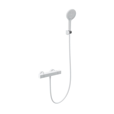 Смеситель для душа с термостатом WONZON & WOGHAND, Белый матовый (WW-B2016-A-MW)