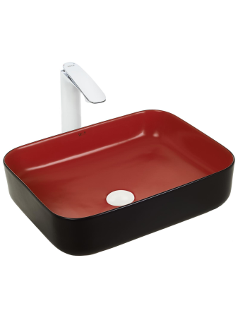 Раковина накладная WeltWasser WW SK ELBACH M2195 MBR