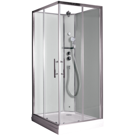 Душевая кабина Timo Premium ILMA 101  с крышей, хамам и стульчиком 100*100*222