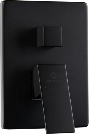 Душевая система скрытого монтажа FILARETE Fing FL1040 (Черный матовый)