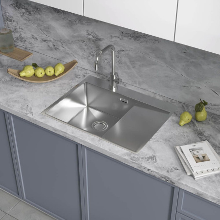 Кухонная мойка Reflexion Maggiore RX2365SS полированная сталь