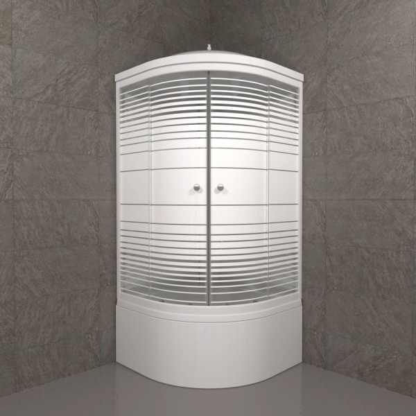 Душевая кабина Тритон Щ0000061836  Полосы 90*90 Б (ДН4)