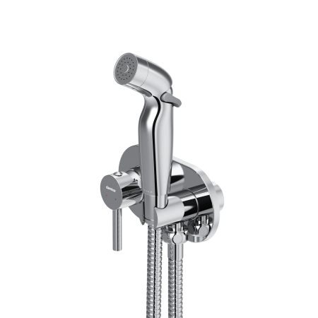 212000000 Option Смеситель RedBlu by Damixa монтируемый в стену с гигиеническим душем