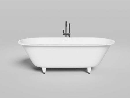 Ванна встраиваемая Salini ORNELLA AXIS KIT 190x90, S-Stone, матовый белый 103522M