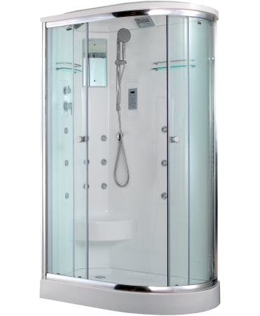 Душевая кабина Timo Lux T-7702 L  120*85*225, турецкая баня хамам