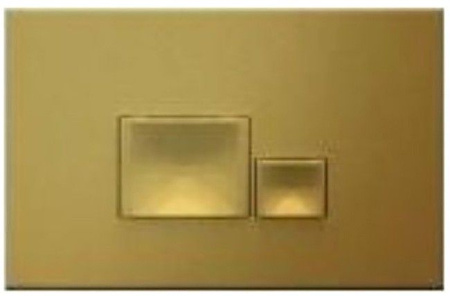 Клавиша смыва ISVEA Axis Piazza для унитаза  246*26*164  золото 54MJ0107I