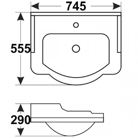 Раковина Melana MLN-8070E