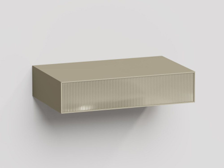 Подвесной модуль Salini Armonia 900x200 без выреза под сифон, никель, 27A.1.900.200.12.0