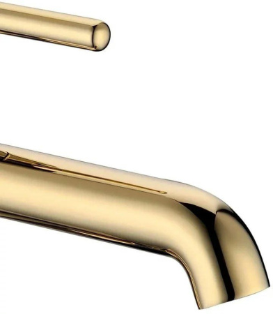 Смеситель для раковины стандартный Grocenberg GB2099 Золото глянец