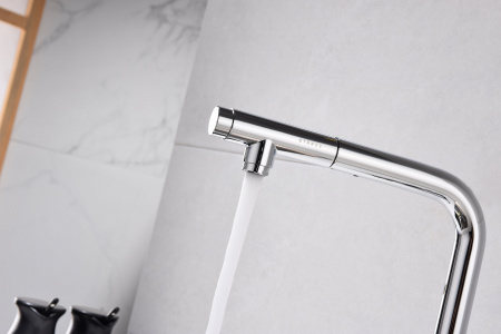 Смеситель для кухни Paulmark VIPER Vi213105-CR, хром