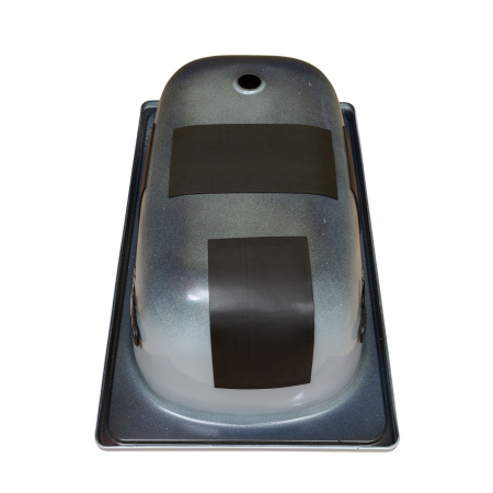 Ванна Smavit Cassia Mini Titanium 105×65 см 1101101-22 с ножками для ванн Smavit Standart , шумоизоляцией (комплект из 3-х штук)