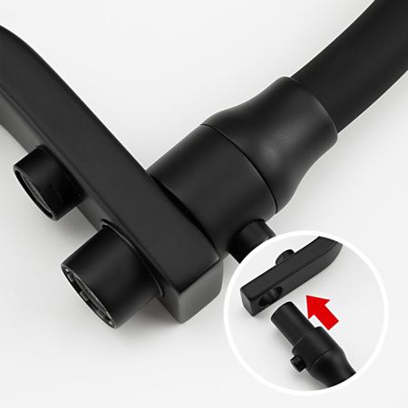 Смеситель для кухни Gappo G17-6 G4317-6 со встроенным фильтром (краном) под питьевую воду