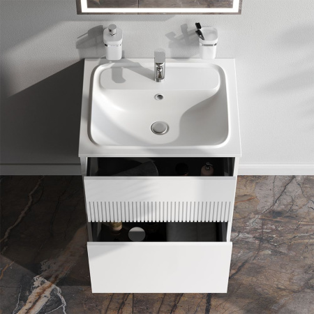 M8FFUX0602WM Func База под раковину AM.PM (push-to-open), 60 см, цвет белый матовый