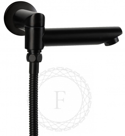 Душевая система скрытого монтажа FILARETE Roun FL1022 (Черный матовый)