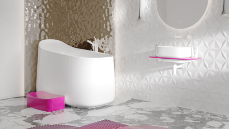 Ступень Salini ORIENTE OFURO STEP, белый, 1905101M