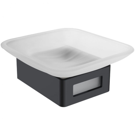 Мыльница Boheme Q 10943-G-B Черная Золото