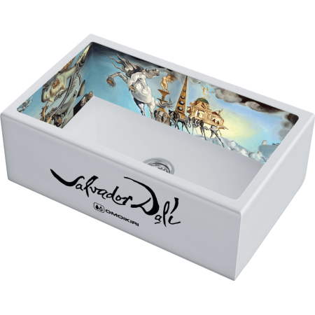 Кухонная мойка Omoikiri Mikura 76-Dali Natceramic/белый 4993023