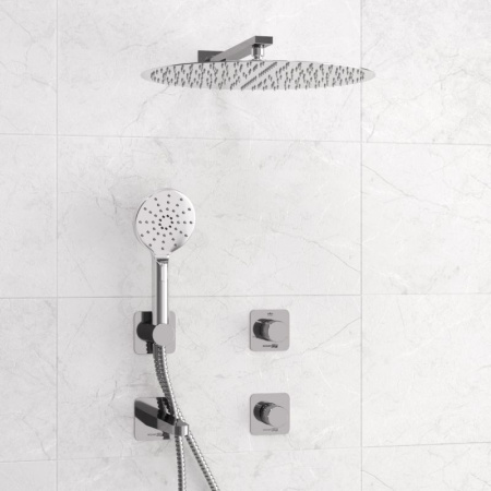 A4651.294.295.090.117.271.087.127 Встраиваемый комплект для ванны WasserKRAFT с верхней душевой насадкой, лейкой